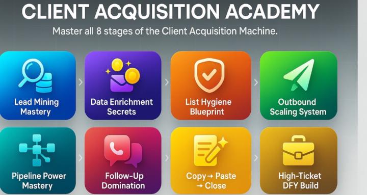 🏫 Client Acquisition Academy