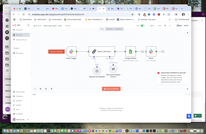 Issue with slack webhook going production