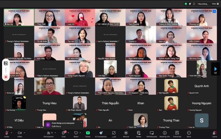 🎤 RECAP VOICE MASTER 10X BUỔI 1 | 14H - NGÀY 06/01 