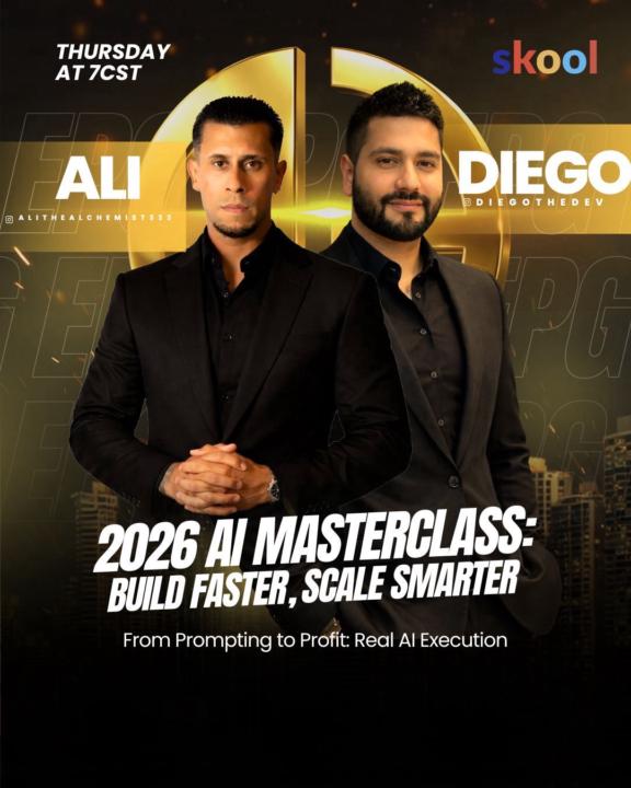 🚨 WE GO LIVE IN 1 HOUR — DO NOT MISS THIS!! — HOW TO USE AI TO SCALE YOUR BUSINESS (2026) 