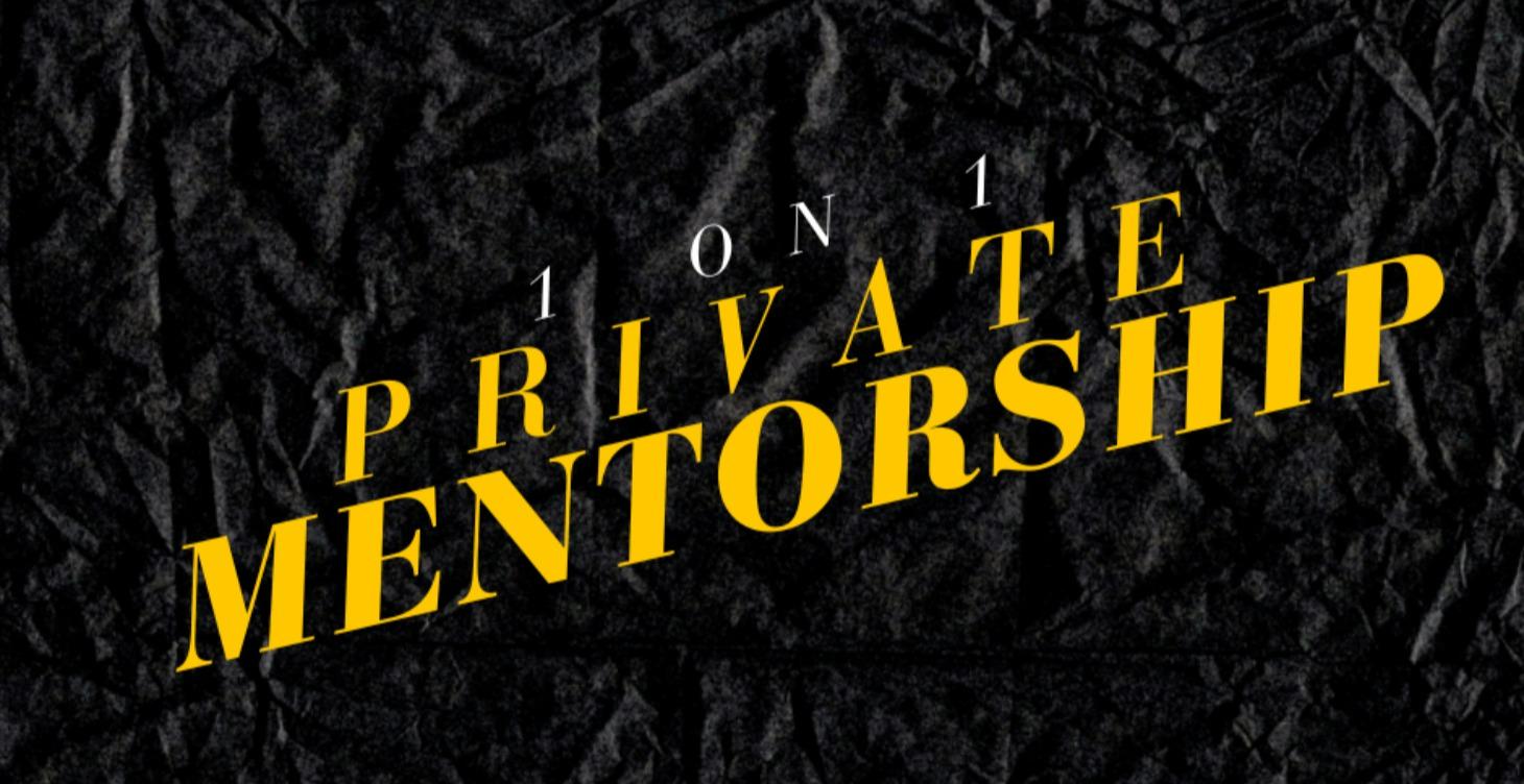 Join the Inner Circle (1on1 Mentorship)