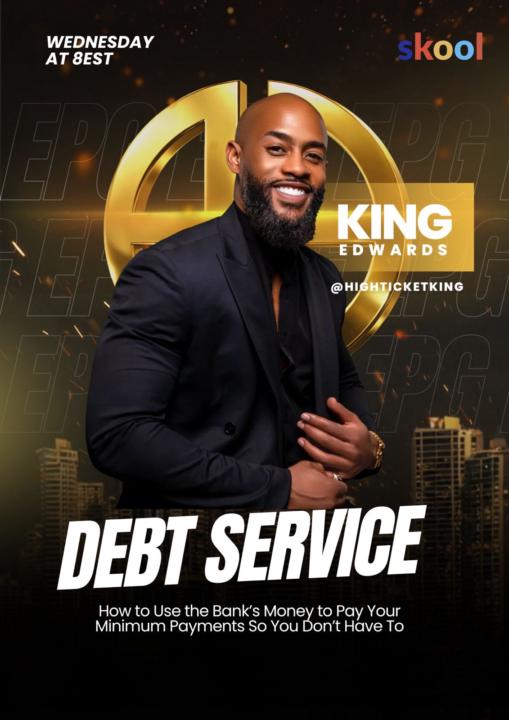 🚨 TONIGHT AT 8PM EST — THE DEBT SERVICE STRATEGY THE BANKS HOPE YOU NEVER LEARN 💰🏦