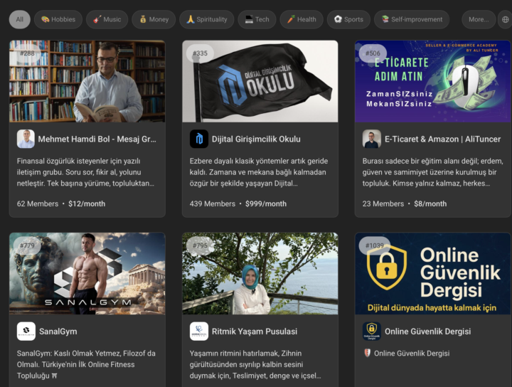 Tüm Türkçe Grupların Lideri...