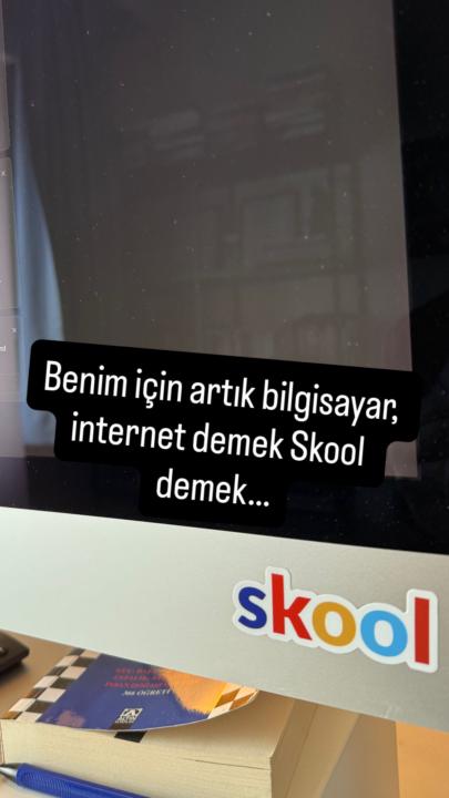 Benim için artık…
