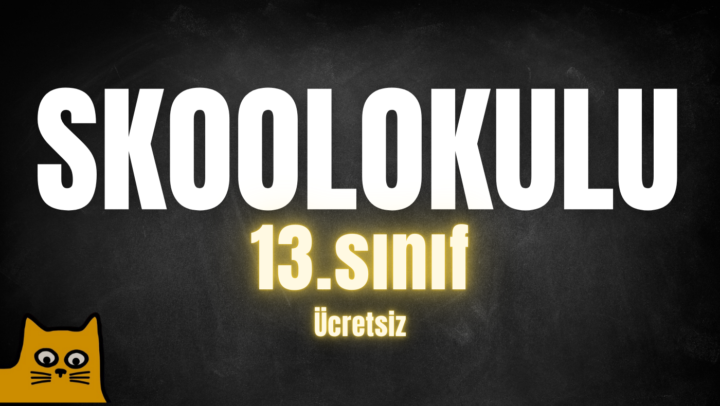 Skool Okulu 13.Sınıf Yayında...