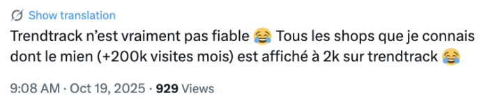 TRENDTRACK (vs Afterlib/Brandsearch) C’EST NUL OU PAS ? 🙏🏿
