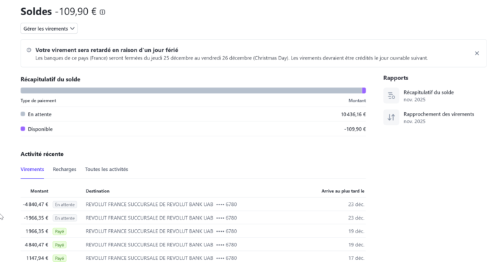 Blocage stripe RT🙏