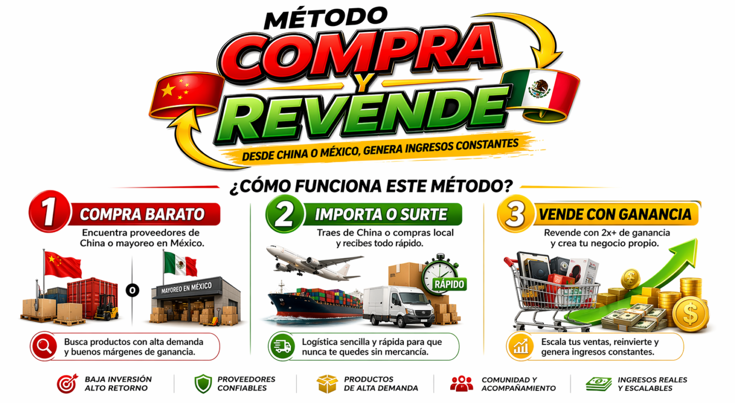 MÉTODO COMPRA Y REVENDE