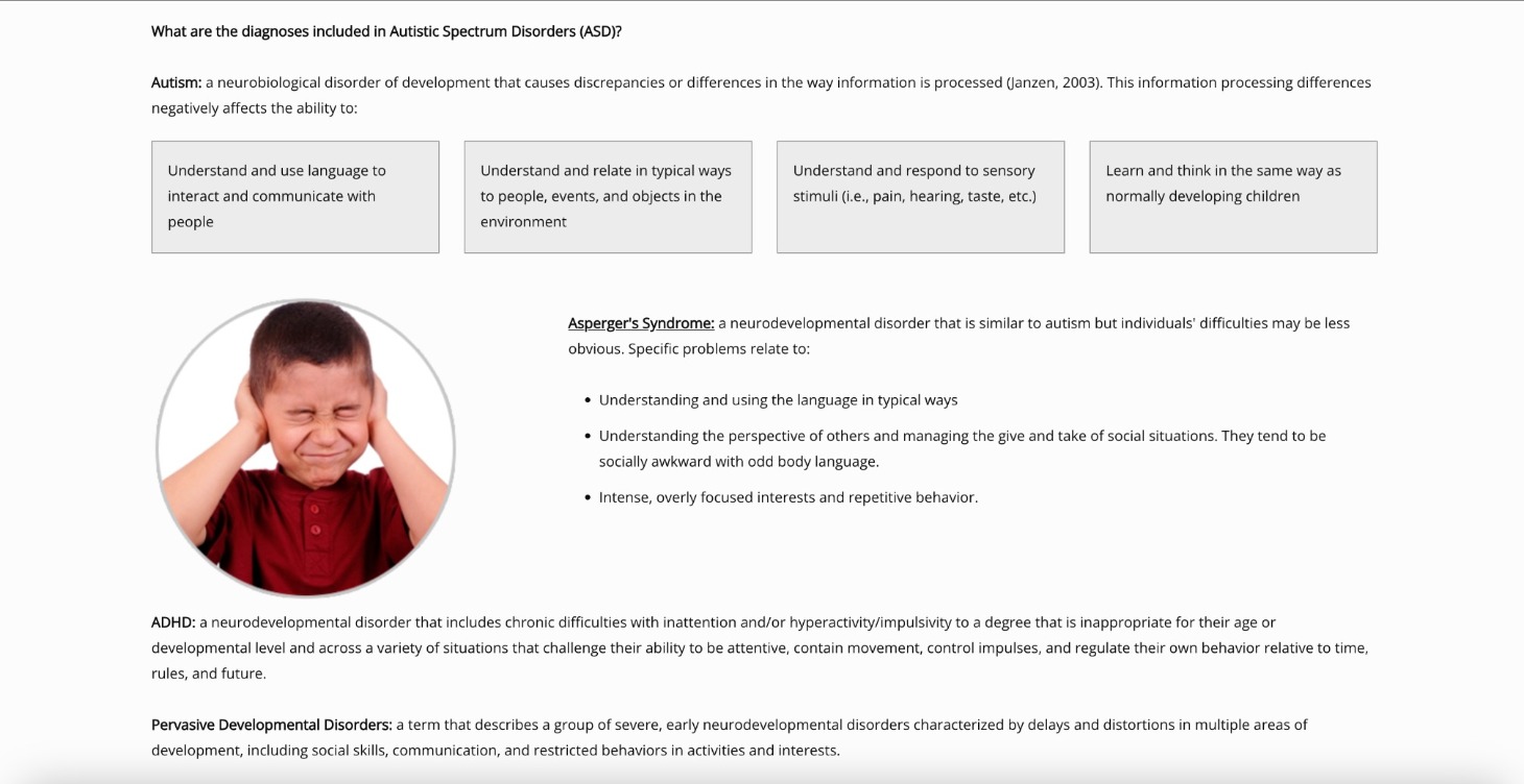 Autism Spectrum Disorder Intro