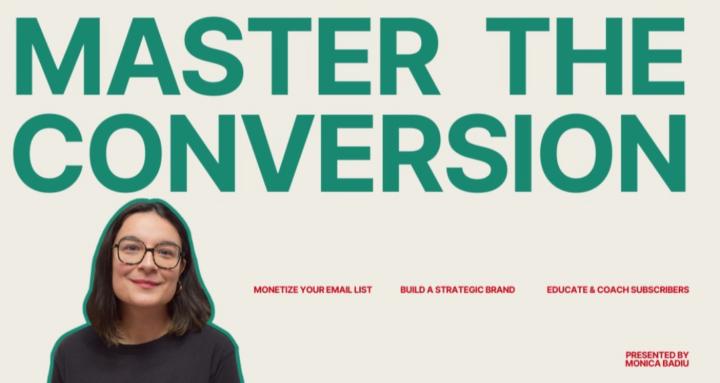 Master The Conversion