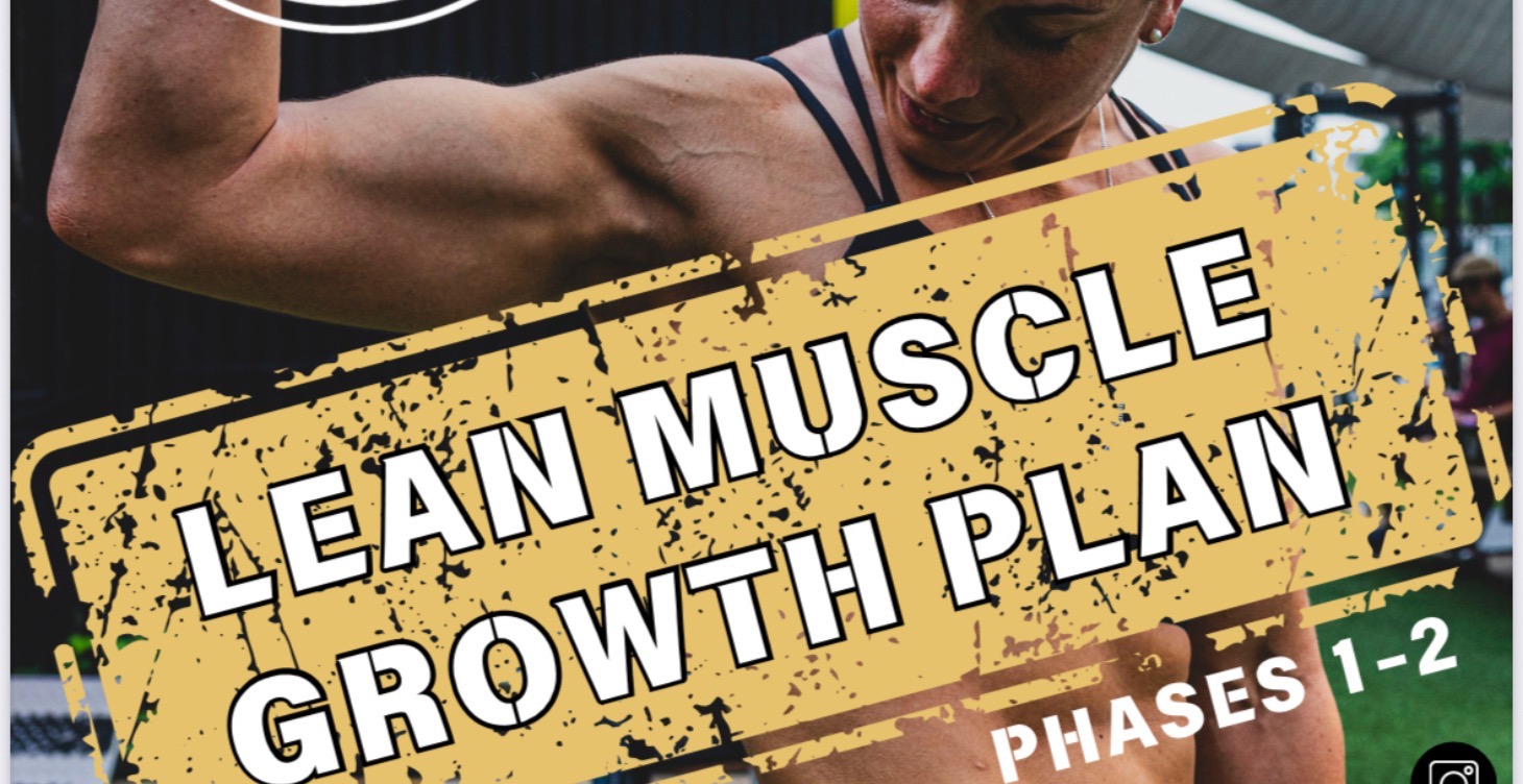 Lean Muscle Growth Plan