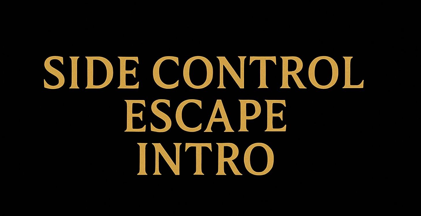 Side Control Escape Part One