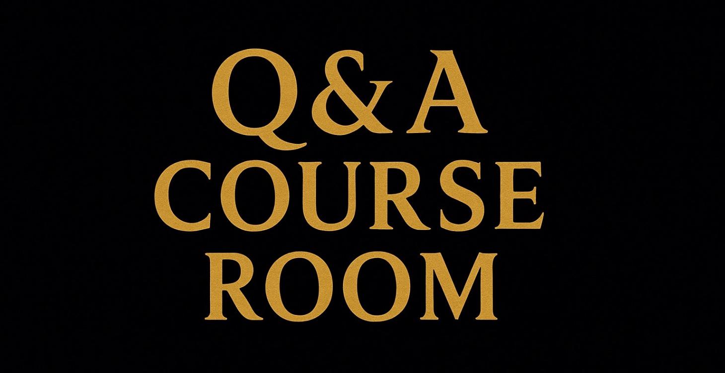 Q&A Course Room