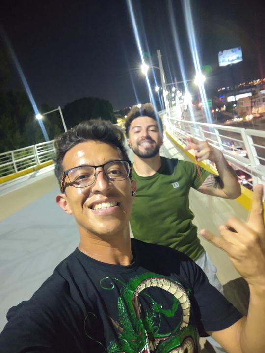 Noche de ejercicio💪✨