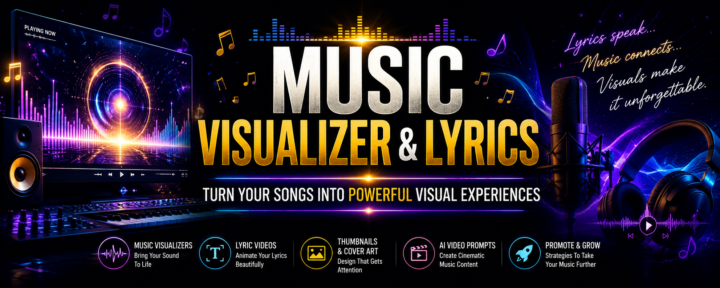 Welcome to Music Visualizer & Lyrics.