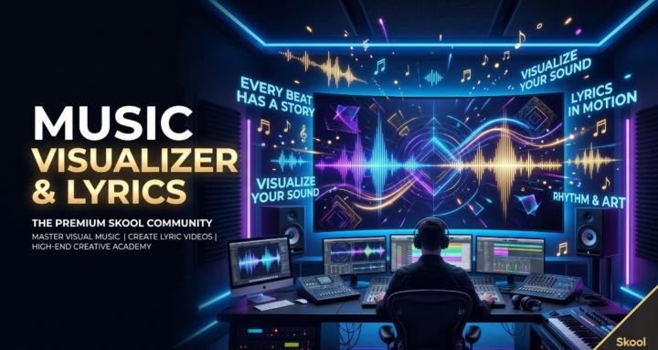 Music Visualizer And Lyrics 
