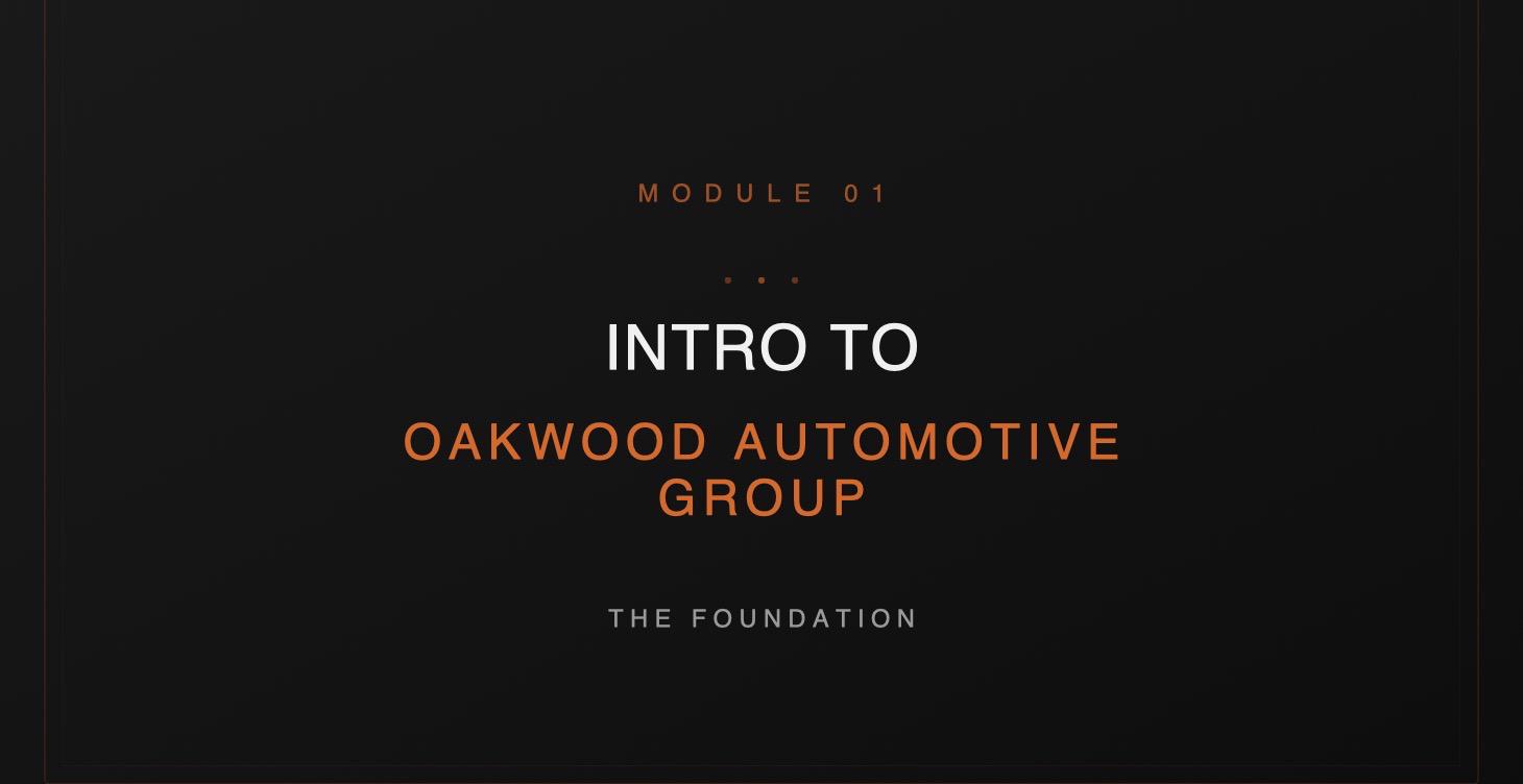 Into to Oakwood Automotive Group