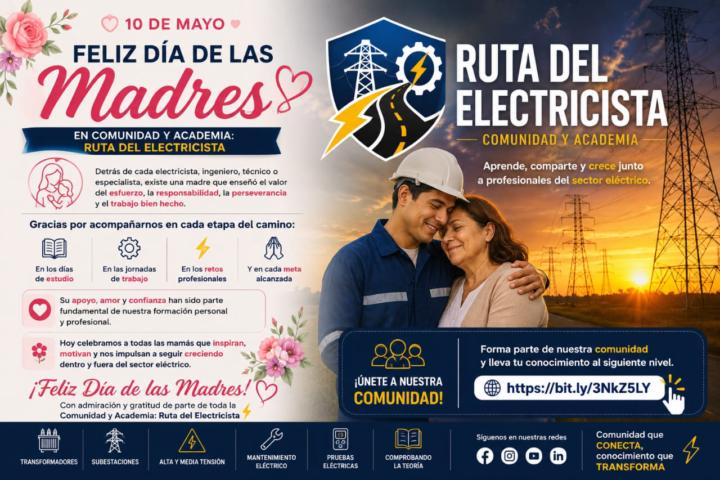 🌷⚡ Hoy queremos reconocer a las mujeres más importantes de nuestras vidas… ¡las Mamás! ⚡🌷