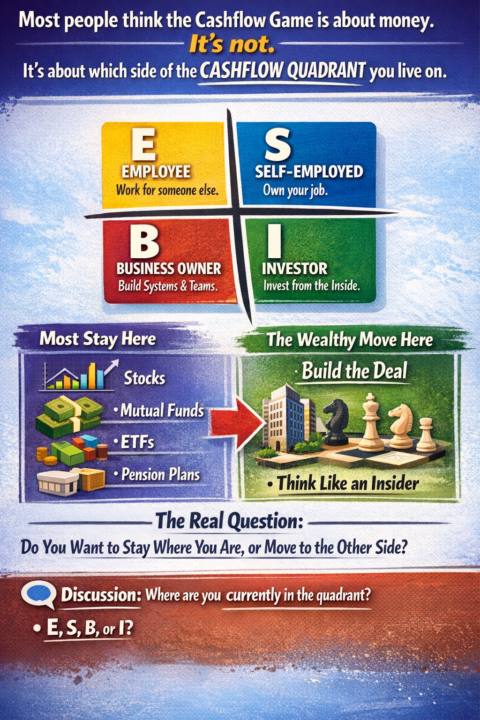The Real Reason You're Playing the Cashflow Game