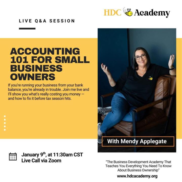 FREE Accounting 101 webinar