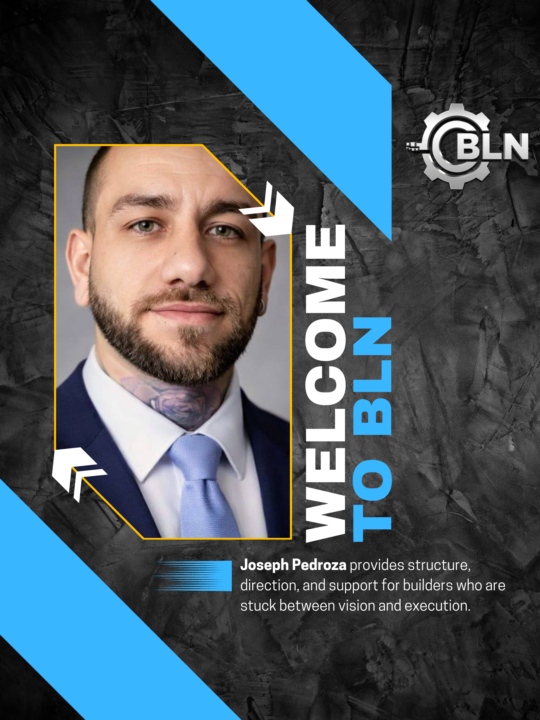 Welcome Joseph to BLN