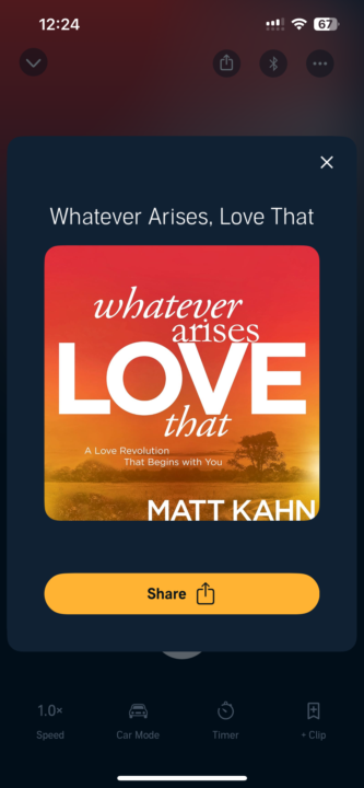 Highly recommend reading this or listening to it 