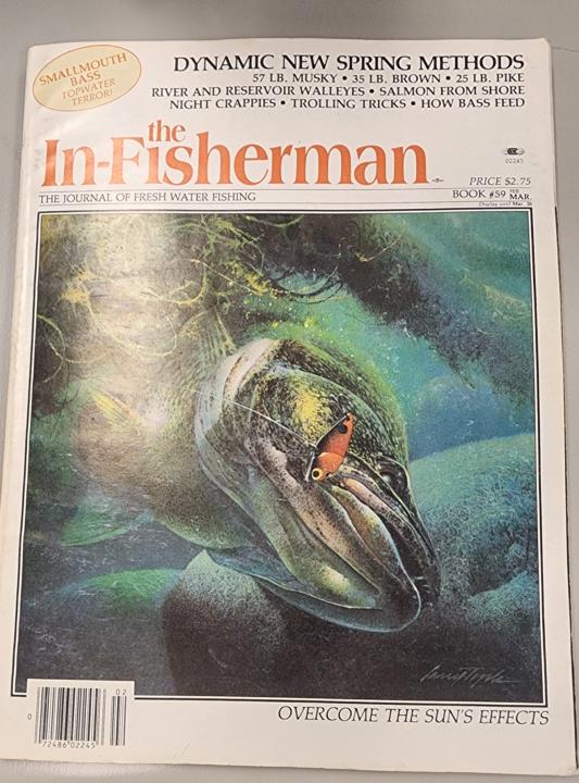 Fishing magazines of my childhood 