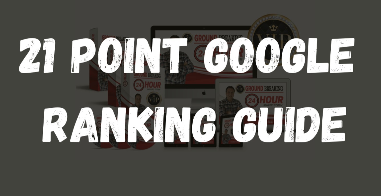 21-Point Google Ranking Guide