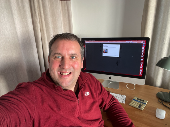 My work station today!