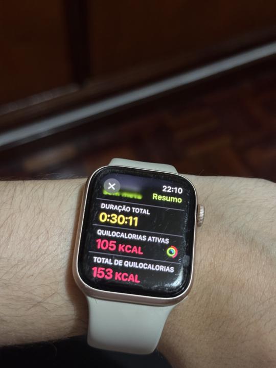 Primeiro treino feito 💪
