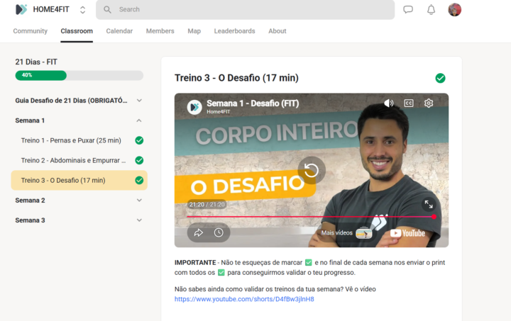 MAIS UM 💪