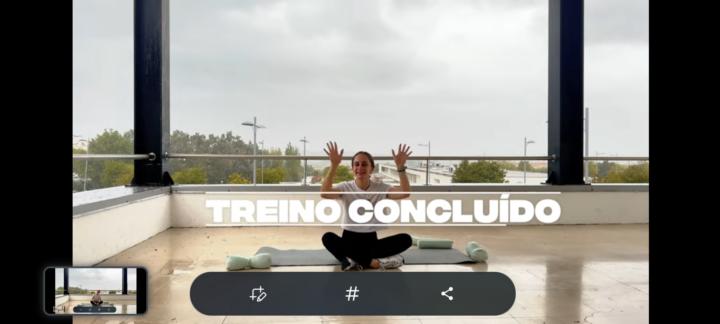 Treino para esticar