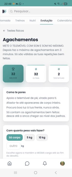 Explorar a nova App🩵