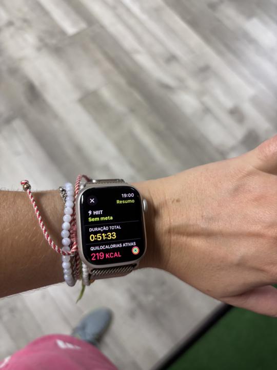 Último treino 💪