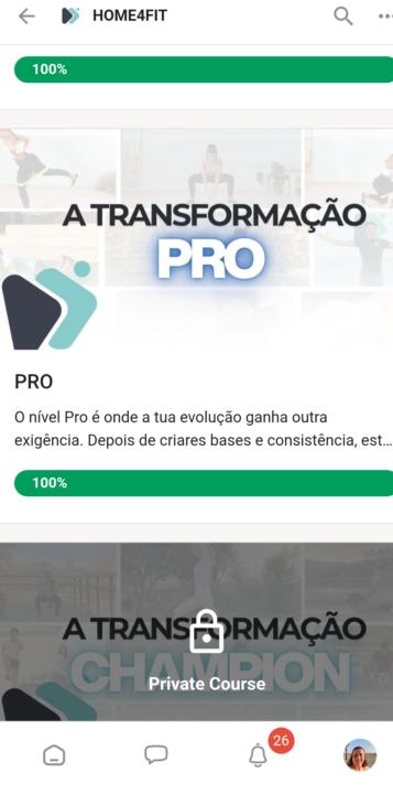 Houve treino na madrugada 
