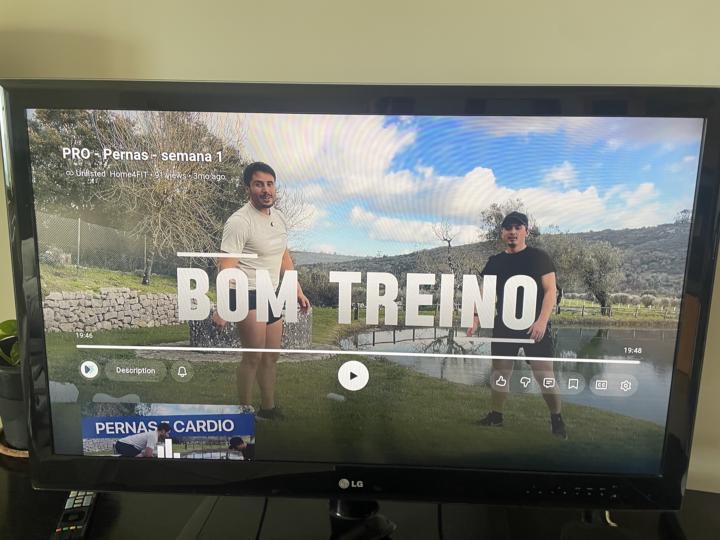 Treino 1 e 2 concluídos 