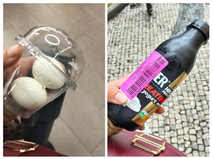 🍴 A reforçar os lanches com proteína — objetivo da semana!