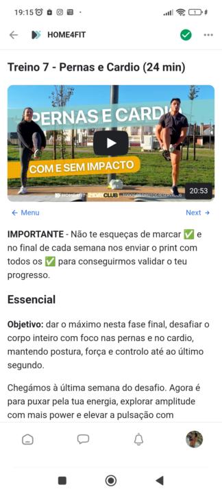 Está quase! 
