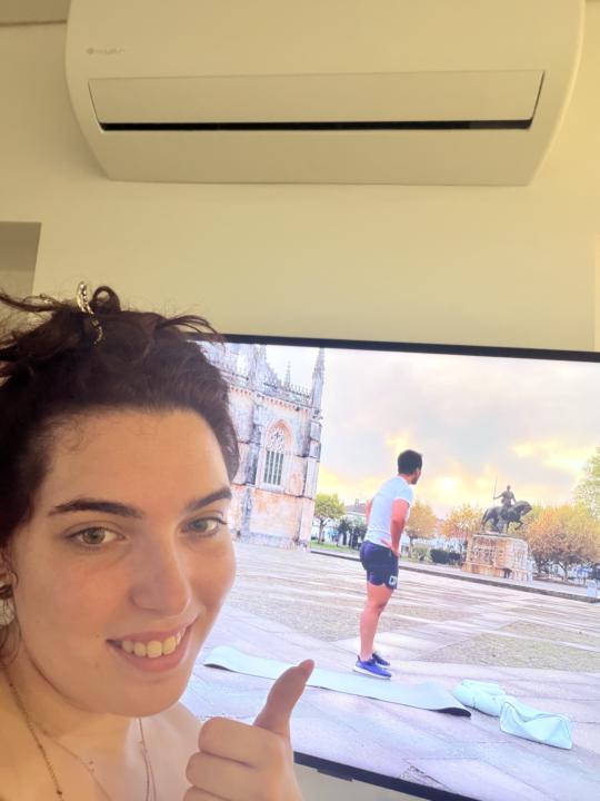 Primeiro treino feito 👍🏻 