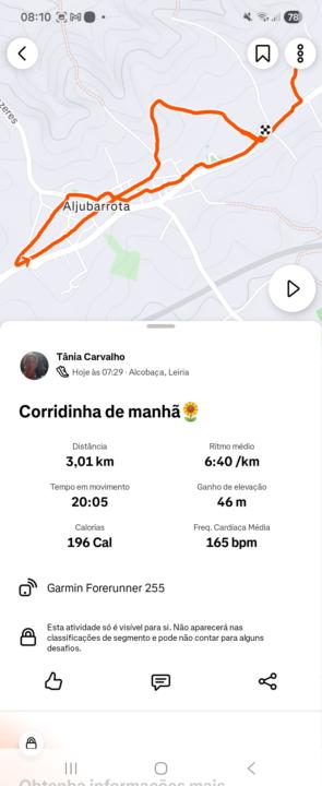 Treino direto + Arena + 3km de corridinha