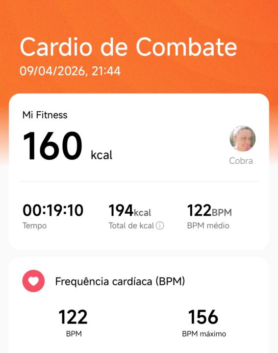 1/2 Treino extra 