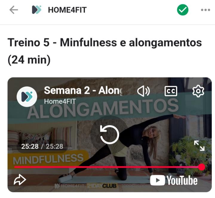 Alongamento e Mindfulness