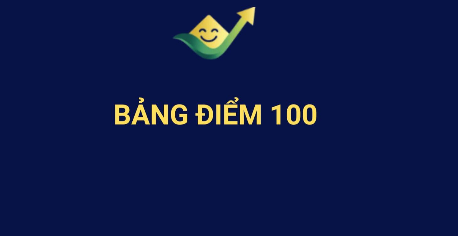PHẦN 4 – BẢNG ĐIỂM 100