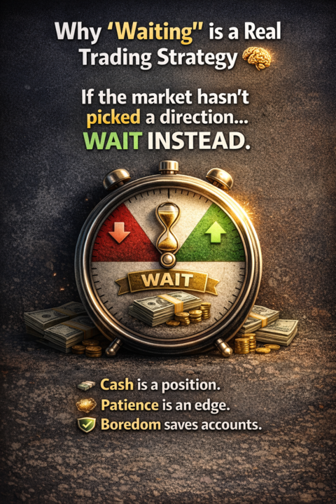 If the market hasn’t picked a direction, neither should you.⚠️