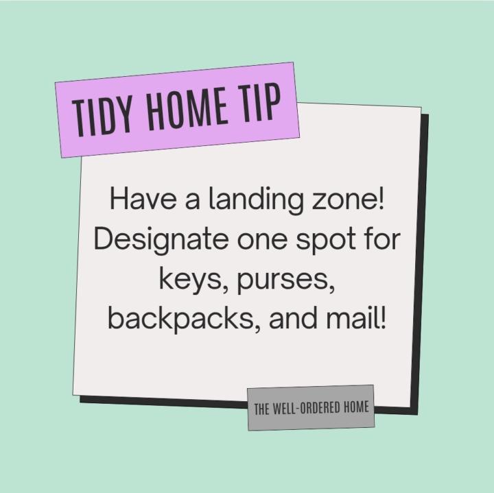 Tidy home tip #12