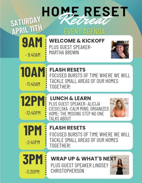 Retreat info!!! 