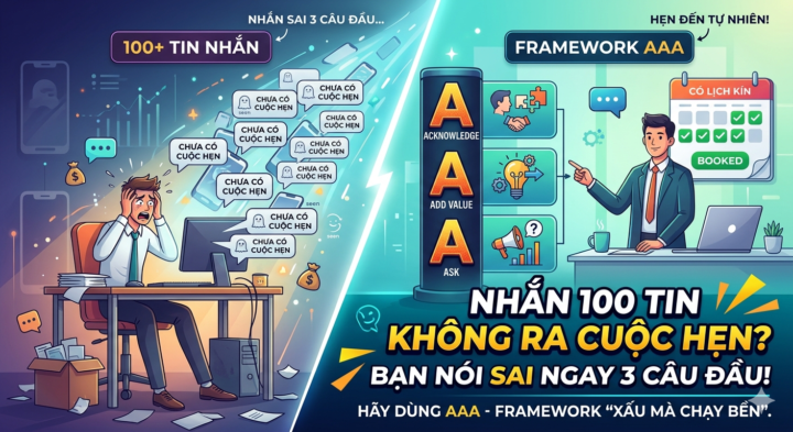 3 CÂU ĐẦU ĐỂ CÓ ĐƯỢC CUỘC HẸN, HOẶC TRẢ LỜI TỪ KHÁCH HÀNG TIỀM NĂNG 