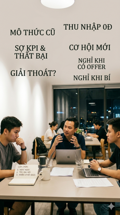 [Tư vấn hướng nghiệp] Sếp vừa promote liền xin nghỉ việc 