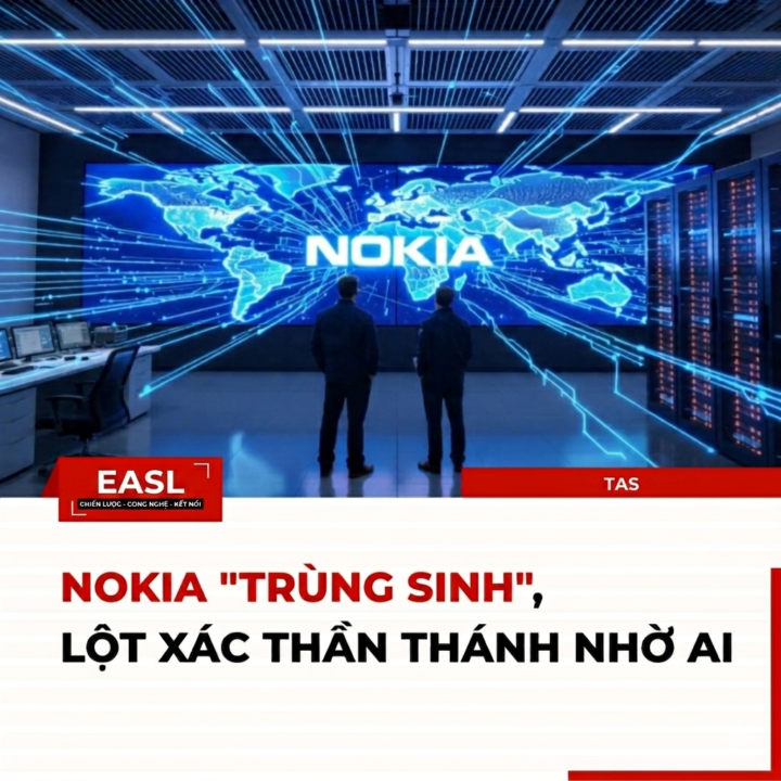 [BÀI HỌC] NOKIA "TRÙNG SINH", LỘT XÁC THẦN THÁNH NHỜ AI
