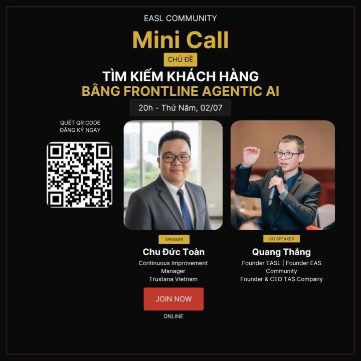 MINI CALL #22: CÁCH TÌM KIẾM KHÁCH HÀNG BẰNG FRONTLINE AGENTIC AI